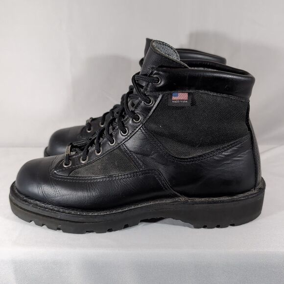 Danner Patrol (25200) Men’s 9EE Gore-Tex Black Leather Boots 6” Vibram Lug Sole main image 4